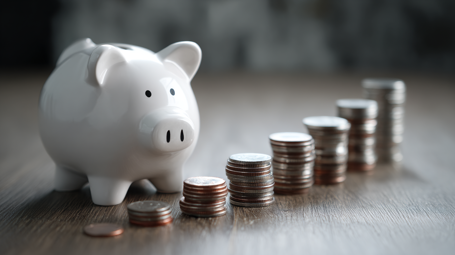A dashboard showing personal budget allocations and savings goals